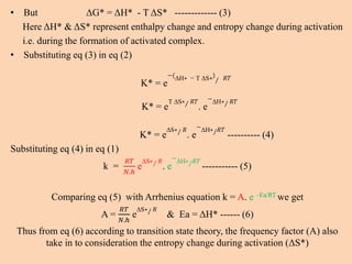 Chemical kinetics I | PPTX