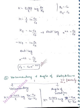 k
<br>
t
<br>
2-303
<br>
2•303
lo Rt
<br>
-<t ln
<br>
Anti
<br>
-kt
<br>
Veslumeda
<br>
In Co
<br>
Vo
lmeutuy
<br>
ln Co
<br>
G
<br>
Ct
<br>
Co
<br>
k+
<br>
Voe-V
<br>
Ro
<br>
Auti
<br>
Ro Co
<br>
R
<br>
t
<br>
Kt
<br>
Rote&fon
<br>
Angle
<br>
Yotutiom
<br>
n302 1o
<br>
 