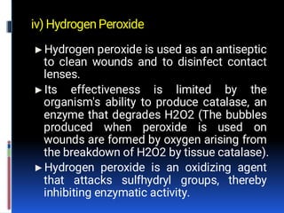 Chemical Method Of STERILIZATION (disinfection) | PDF
