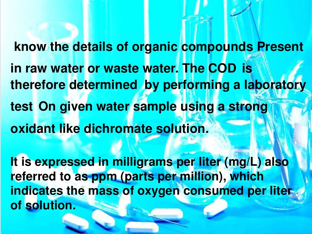 Chemical oxygen demand