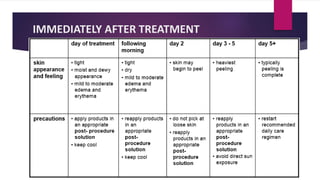 IMMEDIATELY AFTER TREATMENT
 