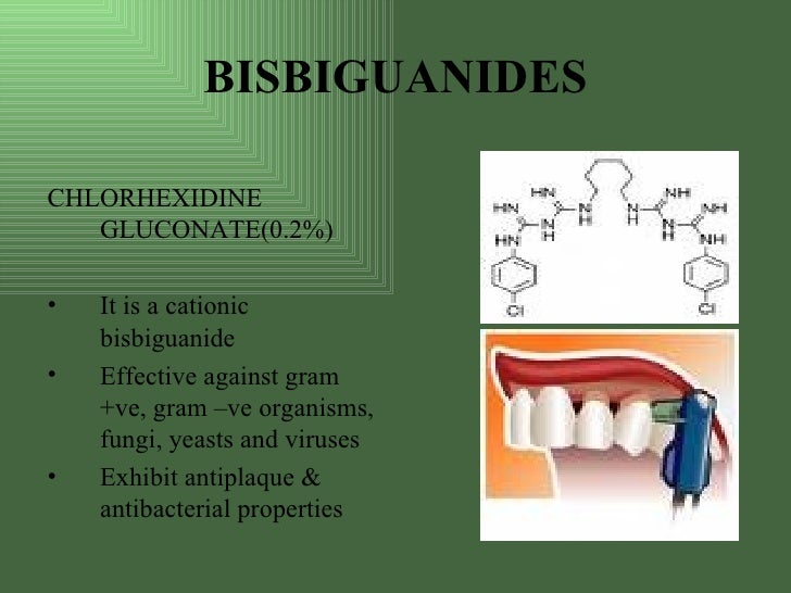 Chemical Plaque Control