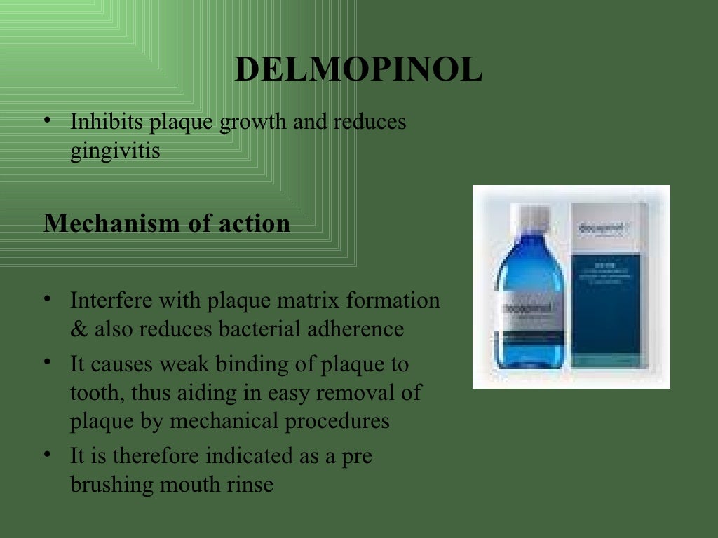 Chemical Plaque Control