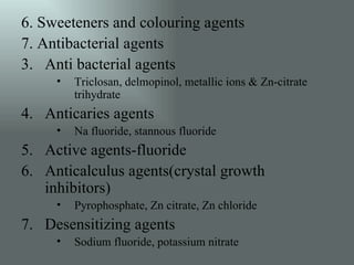 Chemical Plaque Control | PPT