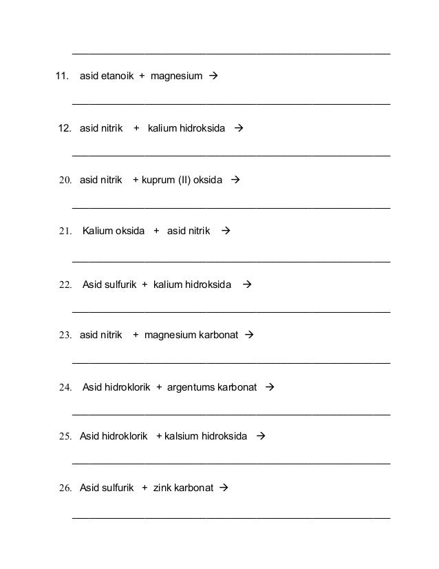 Chemical Properties Of Acid Chpter 7