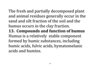 Chemical properties of soils | PDF