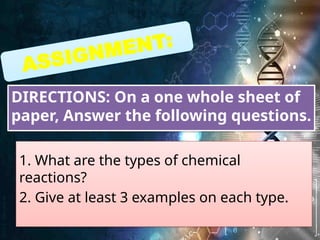 chemical reaction.pptx PHYSICAL SCIENCE GRADE 11/12 | PPTX