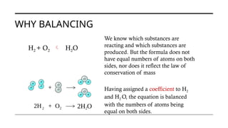 H2o2 O2 Balance Equation chemical reaction - balancing chemical equations.pptx