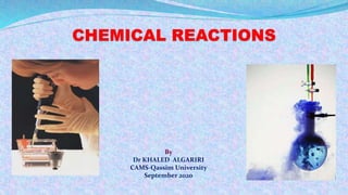 By
Dr KHALED ALGARIRI
CAMS-Qassim University
September 2020
 