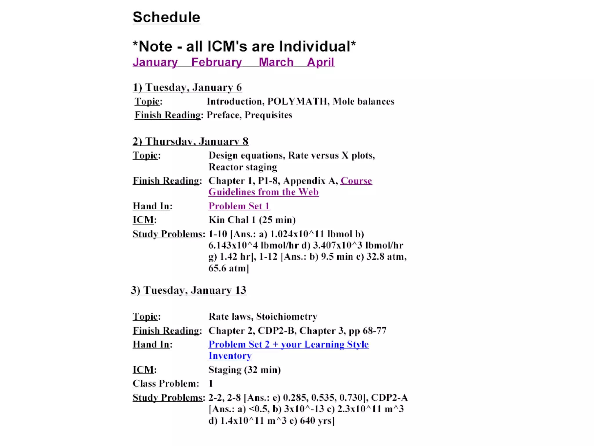 Chemical reaction engineering | PPT