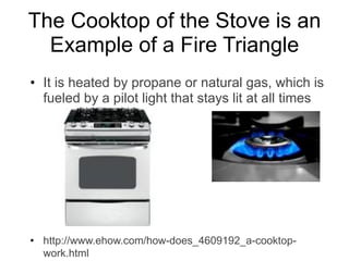 Propane Triangle Chemical Reactions | KEY