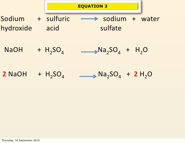 Chemical Reactions