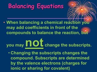 Chemical reactions | PPTX