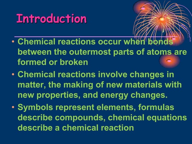 Chemical reactions | PPT