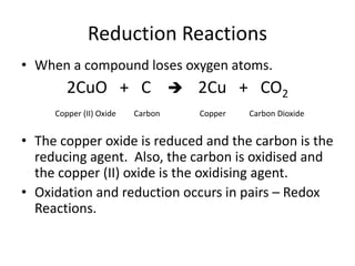 Chemical Reactions | PPTX