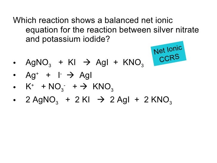 Chemical Reactions