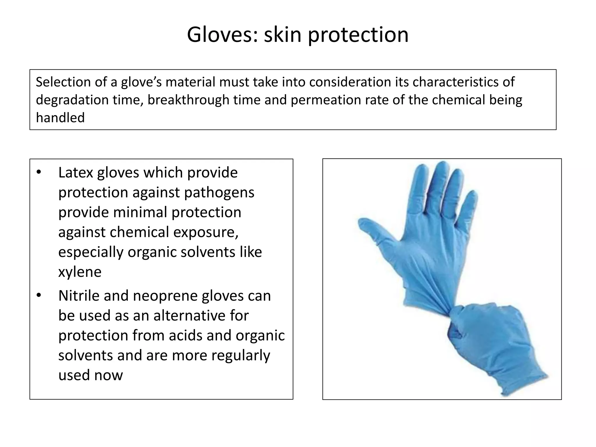 Chemical safety in histopathology lab PPT