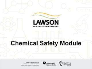Chemical Safety Module
 