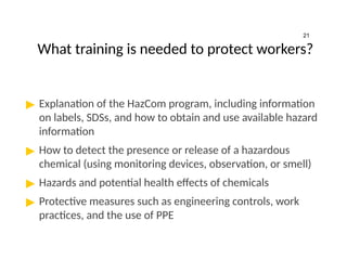 Chemical Safety Training "Safe Handling and Hazard Awareness" | PPTX