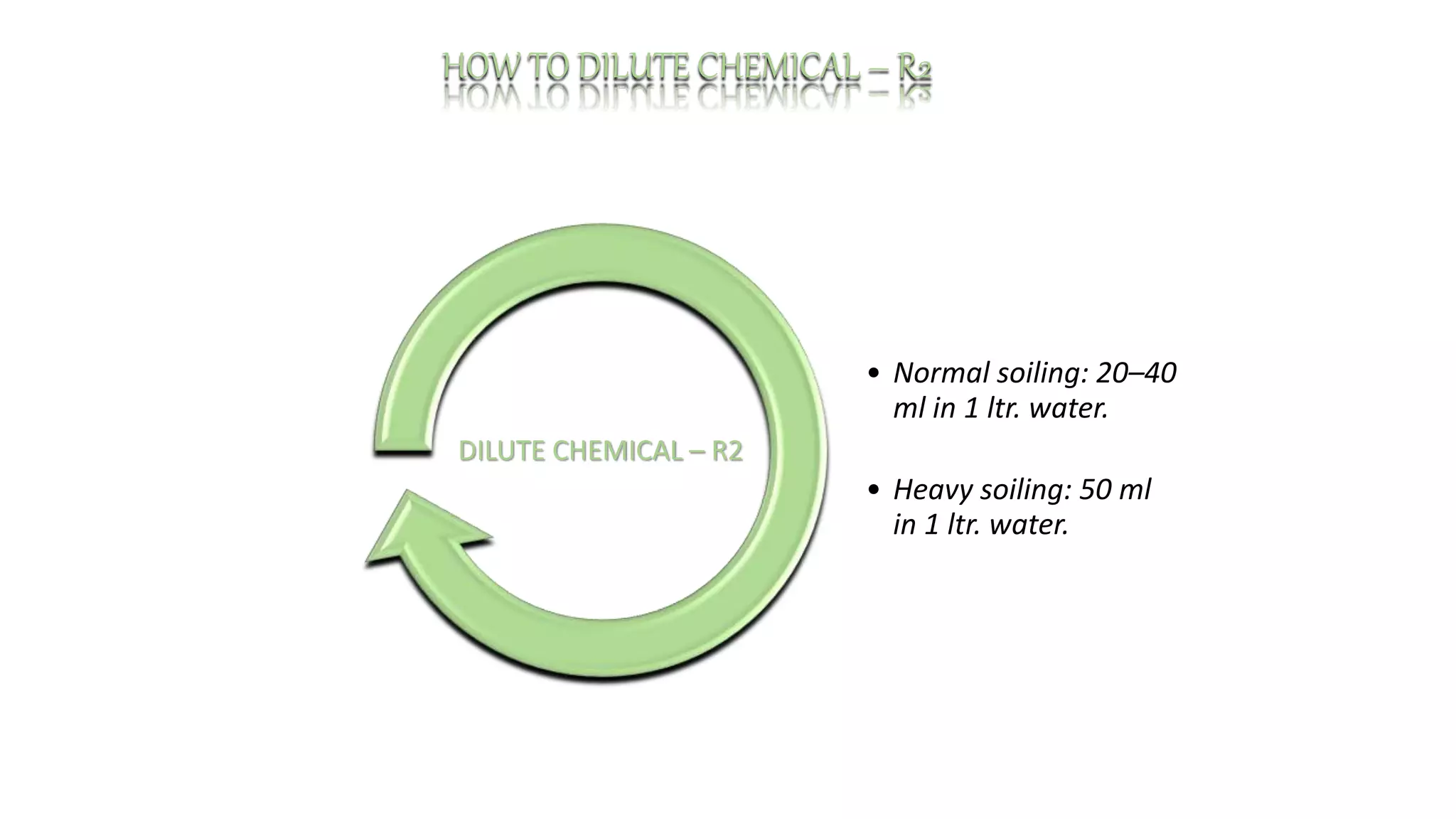 Housekeeping Workshop DAY - 3 (Chemical R - Series ) | PPTX