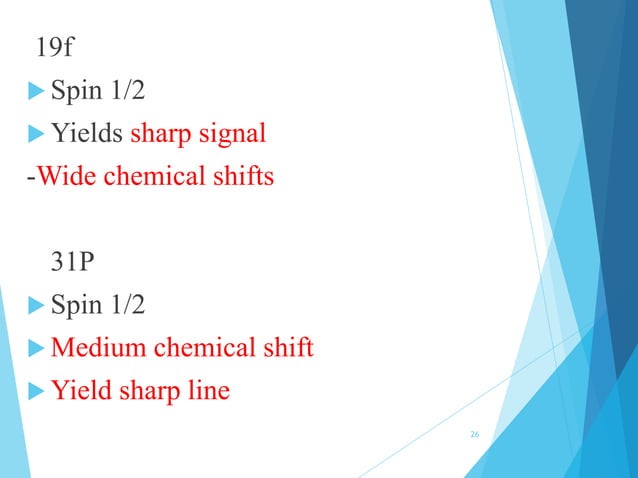 Chemical shift | PPTX