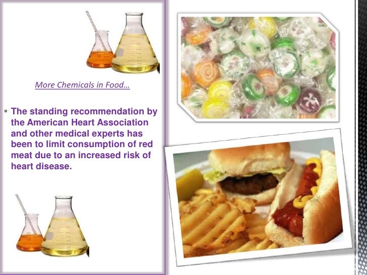 Chemicals in food