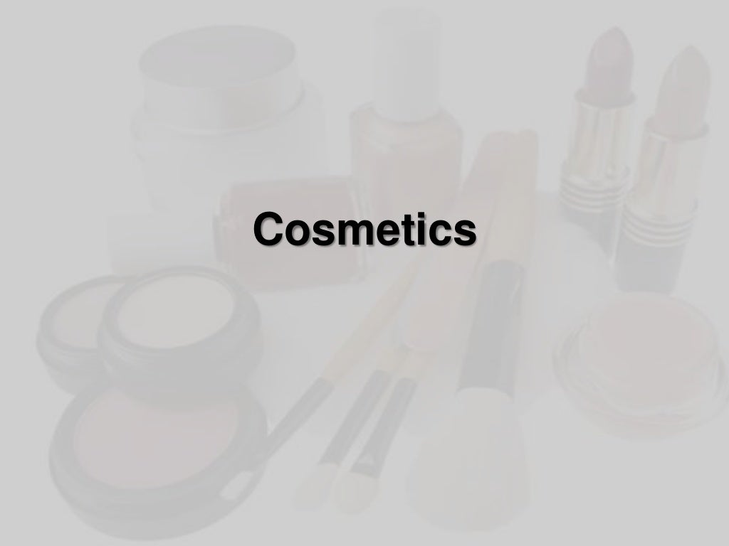 Chemicals in food and cosmetics