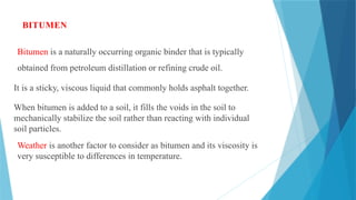 Chemical STABILIZATION as a method of soil stabilization in highway ...