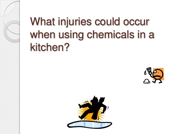 Chemicals used in the kitchen sept 14
