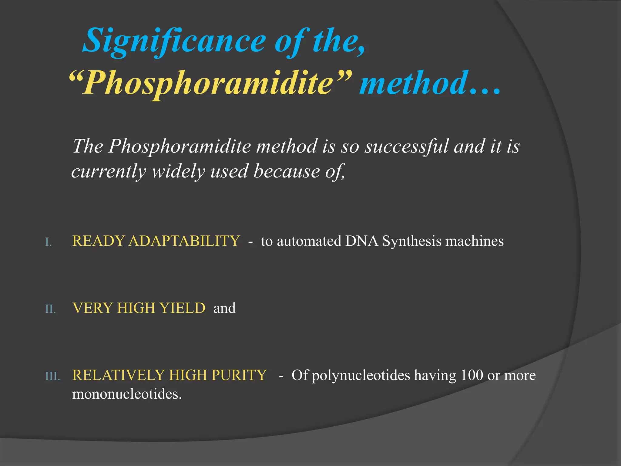 Chemical synthesis of dna by prabhu thirusangu pptx chemistry science