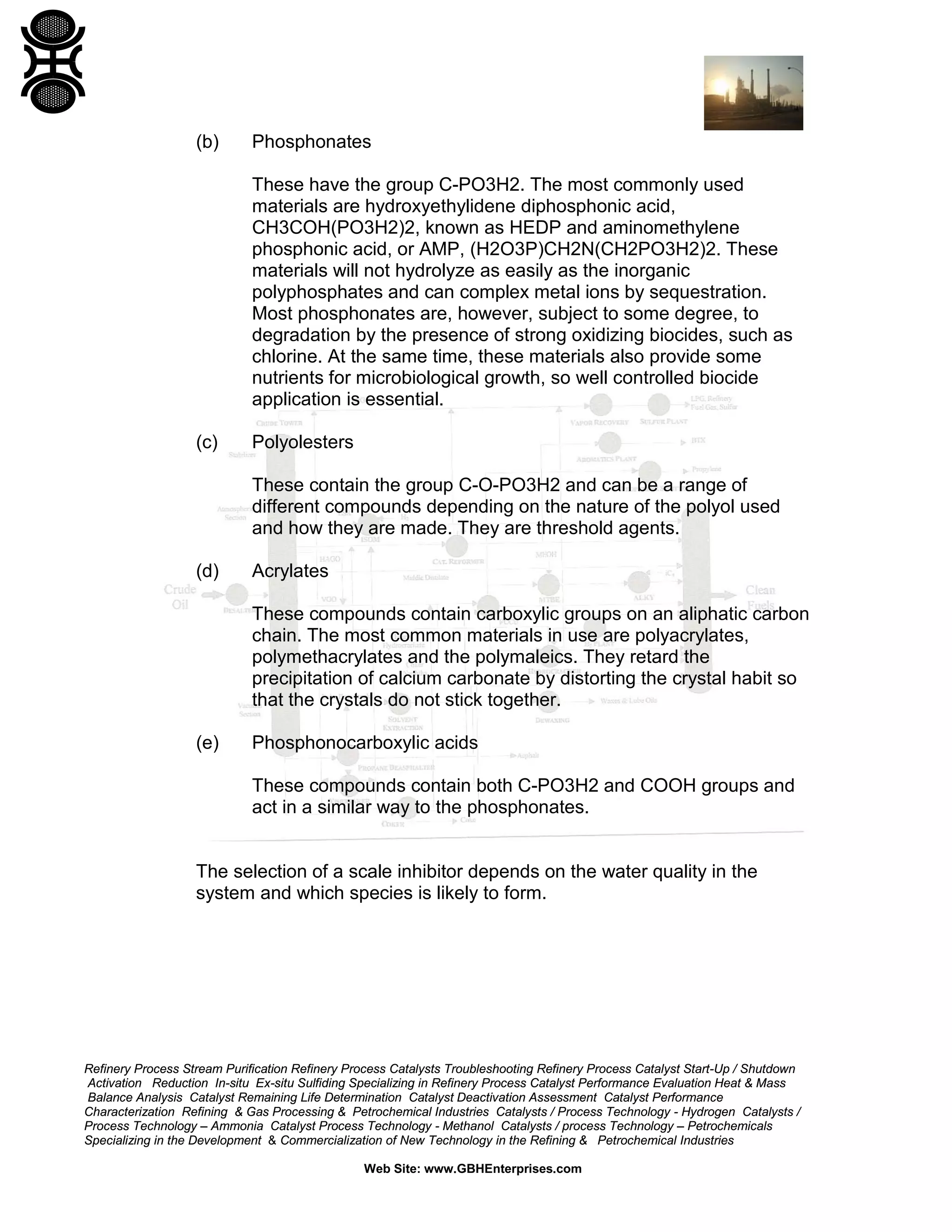 Chemical Treatment For Cooling Water | PDF