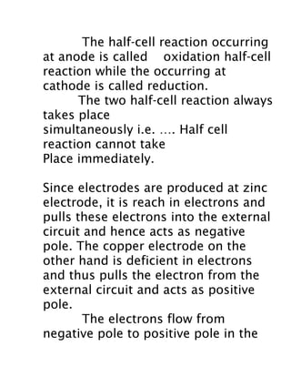 EMF OF DENIEL CELL | DOC