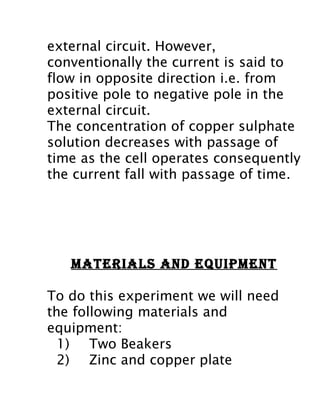 EMF OF DENIEL CELL | DOC