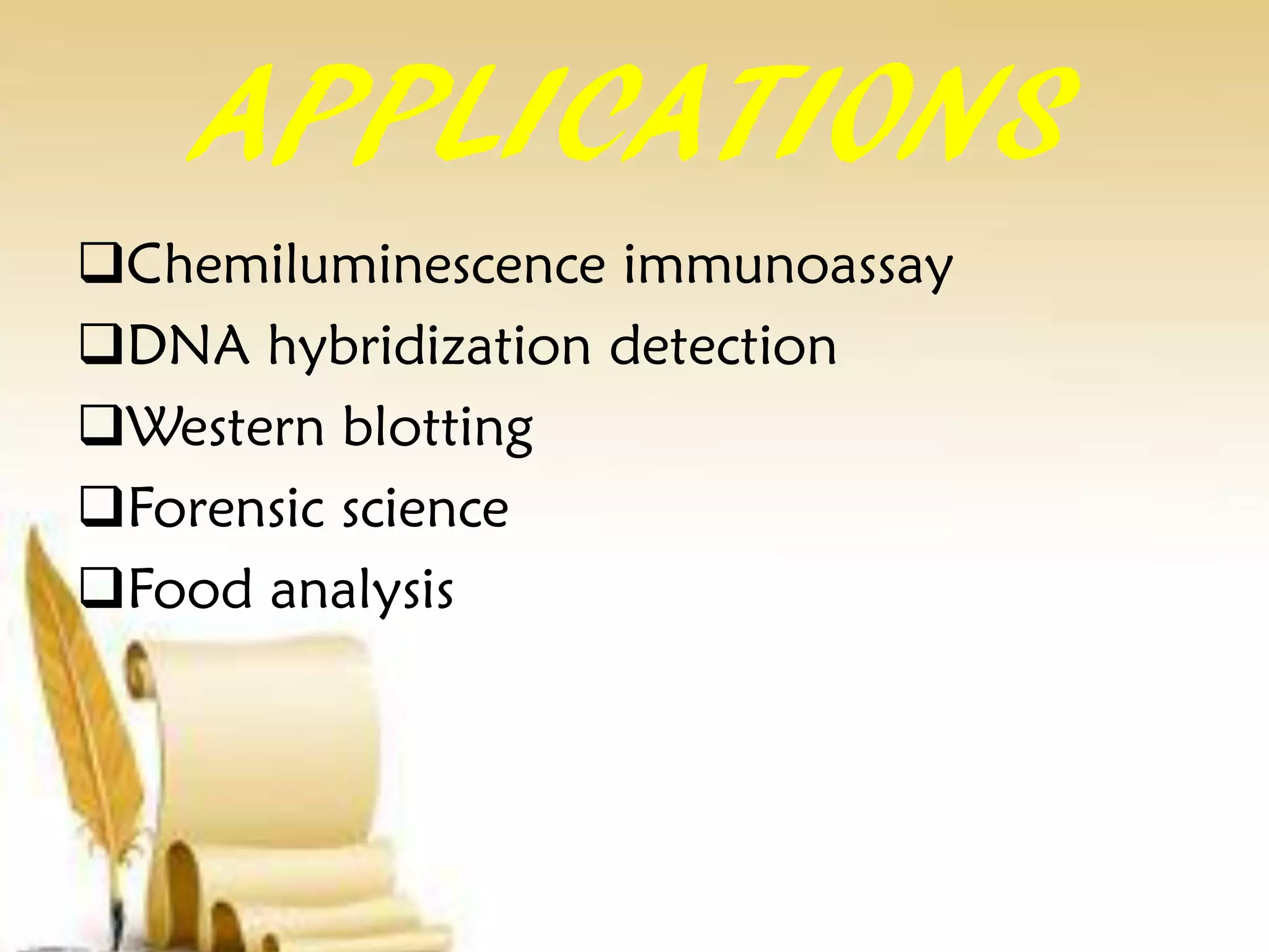 Chemiluminescence PPT chemiluminescence-ppt