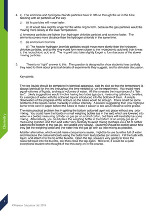 Chemistry Textbook answers