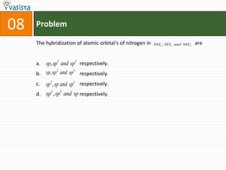 Problem09Amongst ,                                      the one with the highest boiling point is            because of hydrogen bonding            because of higher molecular weight.            because of hydrogen  bonding.            because of lower molecular weight.