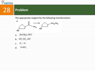 Problem29Benzyl chloride is prepared form benzoic acid bya.b.c.d. 