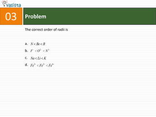 Problem04The number of bonds in cyclic metapphosphoric acid is zerotwothreefour