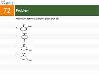 Problem72Maximum dehydration takes place that of :a.b.c.d.