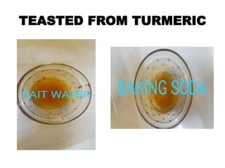 TEASTED FROM TURMERIC
 