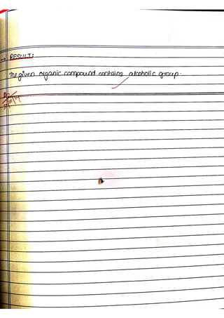 Chemistry Practical Record Full CBSE Class 12 