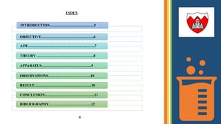 chemistry sample project work class 11 | PDF