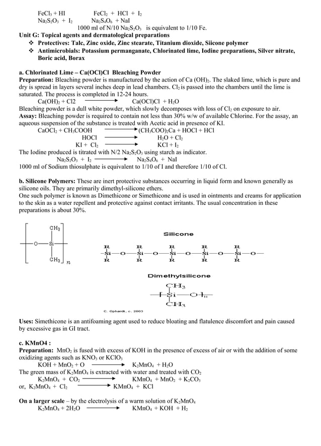 Pharmaceutical Chemistry notes PDF