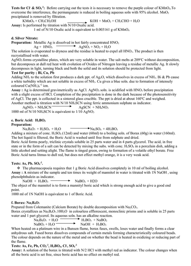 Pharmaceutical Chemistry notes PDF