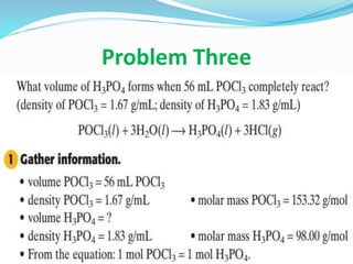 Problem Three
 