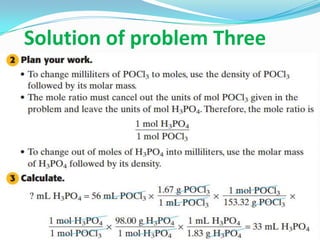Solution of problem Three
 
