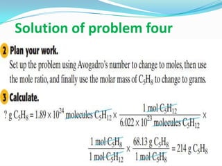 Solution of problem four
 