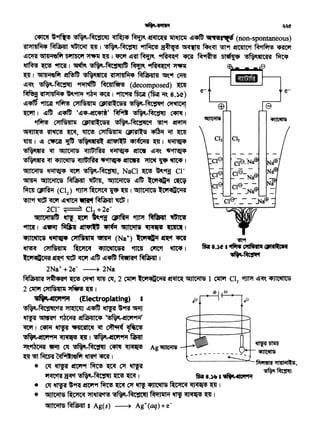 2Na + + 2e- ----... 2Na
MfJ18411'R )f~4'Sl'1 ~ ~ 1lm Clt, 2 C11TWf l:Cdl~Ci1'R ~ GIJICill& 1 C1'tl'f Cl2 ~ ~~( ~
2 C11TWf CJ't INitJIii ~ 'Q' I
~ (Electroplating) I
·-Mc~~~~~ w9Af ~
~~~~~1'4~~
~1'4fif.~'f~~~
~~~I .-«IWfi{~
~~ '8fiU' ~ ·-~ C4t1f ~ Ag~
~ ~ ~ (.qfitl}efif ~ ~ I
• ~ • fftWJ9f -~ ~ ~ ~ ~ '111191"'i·
~~·-~~~I fRB.)•I~ ~~
• ~~~9Af~i'f~~~~~~~~I
• ~Jlc:-11S ~ "'1't~ ·-MC~ M5f)illi1 ~ ~ ~ I
~
fR 8.)~ 1 'lfilw C"llftiilii (ljjll'lil..Cfi
·~
c18- - Ea
- Na
·e- -Cl - Ea
- ...Na
. e--- (!)_ Cl . __ ..Na _
e
e-
~ W~ •-MC:ftlU ~ ~ ~ ~~ ~-.1Tt ~l'lf' (non-spontaneous)
'Al"1141M4 ~~~I ·-~ ~ ~ ~ ~"~ ~i'f ~ ~·1fi1!S ~
~'OOf ~fif 5dllt>Cdl ~ ~ I ~~ill~ ~ct emf R~ bleff{J •-.rm ~~ ~ ~ I ~ ·-~C:1~J1t ~ i'fAci(C'1 ~
~ I ~fif ~ ·~ 'Al:>tl41M4 Mfiba41141 ~"-t ~
~~ ·-~ ~ MC4ilfWt!S (decomposed) ~
e-
~ 'Al"11"M4 ~i'flif ~emf I 9fTC-m ~ (~ ~ s.se)
~~ 9fttiJf ~ C"11Ni411il <JPl'All:C1H ·-MC:1qC1 ~
~I ~~ ~-.1Tt ·~~~' ~ ·-~ C411f I
~ C"11Ni411il <JPl'All:C&'A ·-MC:twf ~i'f ~
GMJl(!S ~ ~, ~ C"11Ni.411il <JPl'All:& ~ -tt- ~
1lm I ~ C1lliUJf i1fTt ·~ ~l•l-'O 4Ffo111 ~I ~
!S~~ ~ GIJICill5 <qJlUIRl'A ~ ~ ~~ ·~
·~ ~ ~ ;q)tfJIA'A ·~ ~ ~~~I
GIJICill5 ~ ~ ·-~, NaCl ~ ~i'ffi er
~ GOICi11C5 ~ ~, G1Jlc:-1IC5 ~~ l:cwt~i1 ~
~ ~ (Cl2) ~ ~ ¥8 ~ I 51JICi11C<s l:C'l~C"l'A
'!SJT't ~ Cft'f ~~ ~ ~ ~ I
2c1- ~ c12 +2e-
~Jlc111isfb 'fT'f. ~ "'9f!i ~ ~ ~ ~
9fttl I l'l'lfiU ~ ~1"91.1n - ~Jlc:-11'8 ~ ~I
~ ~ "11Nifllil ~ (Na•) 1:t'l~i1 ~ ~
~ C:>flNitJlil ~ ~ 'f1t11 Clft't ~I
l:Cdl~Cii'SI~ ~ ~ ~~ ~-.1Tt ~~I
 