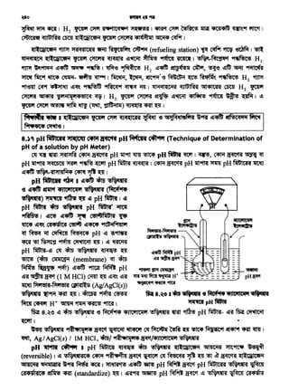 !;.~~l~ pr~ ~J~~c.t ~ "···~ ~~ ~ ~~ifil~ I
8.)C pH fil'lltt11 <>tli(ICiU ~!Rt'ff pH~11 ~(Technique of Determination of
pH of a solution by pH Meter)
~ ll'I ~ ~ '4M~pH 11t'Pfl ~~pH fii;tt ~ 1 ~, ~~~en
pH 11t9ITTI J1<qC6C41 ~ ~ ~ pH~~ I ~ ~ pH 111~ ~ pH fiifJICH 1ft~
~"<PfTt ·-'Rl"1141M<P ~ ~ ~ I
pH fli'lltff ~ I ~~ ~ ·~
~ ~ lf1t1't 4JIC'11Cil'l !~~ (~ciif'-r.
•-.tt)~·"1r~ pH-I~
pH~~·~pH-·~
~I ~t'i! ~~ '!"If C'Sl.,,fimlii 'f5
~ ~ C'R4~C'R ~ ~'4t4 91t'n91t=-l411'1
en~ 'iIT ~ f.ilie:qc<P pH ~ ~'Pftfi
~~~'U~~~,~~
pH ~-~ ~ ~ ·~ ~ ~ ~f.tfifl pH
~ (cm Cili4GJ91 (membrane) ~ <m ~11~~
~ ~ 9Pfi) ~~ 9fltilJ ~ pH 9ffPrl IPf ~
~if~~ (1 M HCI) Cii11t ~ ~~ ~if llllr 1lttJ fimt .,~ w
1100 ~-~ <JPl<sill:IS (Ag/AgCI(s)) ~ 1IRtW 9f1tf
•..m~'Pfi{ '<Pm ~ I ~ ~ ~ fAr 8.~" 14'1' •~It " ~C("I• .ilC'llf)('I•ftwl4'1t
~~H+~~~~I . ~pHf1$Tf
f5iJf 8.~~ ~ ~ ~$ -e f.lc;f"RS <PJICillDl'l ·~ ~ • pH ~- ~~ ~ ~
~I
~ '!>~Iii 91tl .. l"14 ~ ~ ~ ell~ cm-~~ ~'Pf ~'<Pm 1lTlr I
~' Ag/ AgCl(s) I IM HCI, *5/ 91~11Pl'14!CM/411"11'11'1·~
pH 1lt9ftf ~ I pH fi@mt ~ ~ ·~ l(ll:<Ji1Cet91 51l41Ci1ii 'ltt~ ~
(reversible) 1 ~ ·~ ~ 9t~1P'll41 ~ ~ ~ Riiec:q;si ~ ~ ~ ~~'Rf l(ll:Qli1Cet91
'51141Q"51 f!91iil"llii W'Pfif ~ ~ I ~~ ~'4ff; ~ pH Rfi1l ~ pHfirGICH ~~ ~
Cil<PtSl'AC<P ~ <Rl (standardizej aa I~~~~ pH fcIT¥tl ij<ftc:t ~ •$~~
.So .nlif .W 9fill
~-~<mt I H2 'ftPf .~ 'R¥tlc;q'P't J1'9fb'R I ~'t ~ ~ 1lfijf 4C414ffl 100~--t WfTt'5t I
(/A;IC'R'f <qJl'Gl~'R CDtl1 t<ll:ti1C'f91 'fCP'I' ~ <Pl4~atl ~ OOilt I
llll:tileet91 ~ J1'R<q'Rlet('R lJf91'J ~fC41fit'. ~ (refueling station) ~ ~ ~ ~ I ~
Cll9'f<qlfM t<ll:ti1C'f91 'ftPf ~ ~ ~~ ~ ~ ~I ·-f<tc~ 91'4iNiCti H2
~ ~9ftiM ~~ ~ ~I ~ ~ H2 ~~ !tli4!Sat ~' ~ ~ff;~ ~
~ ra-t. ~ ~-, ~ crrW9f I ~' ~' (lft9M.'6 M~tl;9'f ~ ~~ 91'4'NiCti H2 ~
9ft'e~ ~ ~~ ~~ 91'4'Niffl 91~c;q91 ~ "if§ I ~19'f<qlt(Q1'Si <qJrf;l~<si "'tl<Pl<JHi CDtl1 H2 'fCP'I'
~ ~ 'f'1911il<P'dle<q ~I H2 'fCP'I' ~ • ~·~ ~ ~ ~ ~I ~
'ftPf ~ ~ ~ ~ (~, ~lffl91lii} ~~~I
 