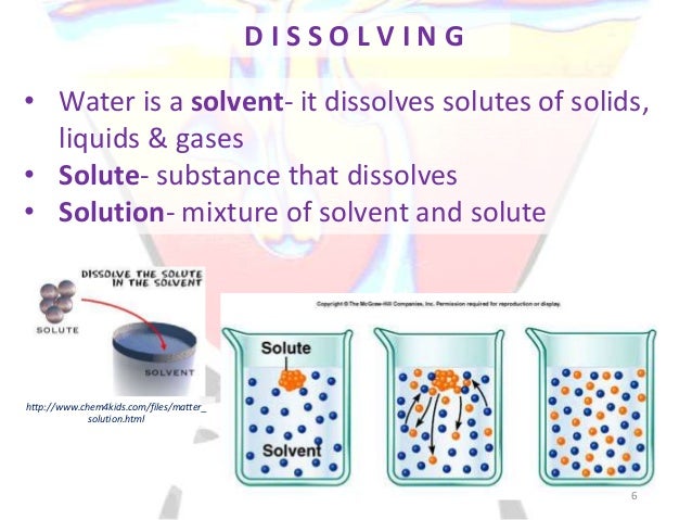 chemistry 3 mixtures and solutions